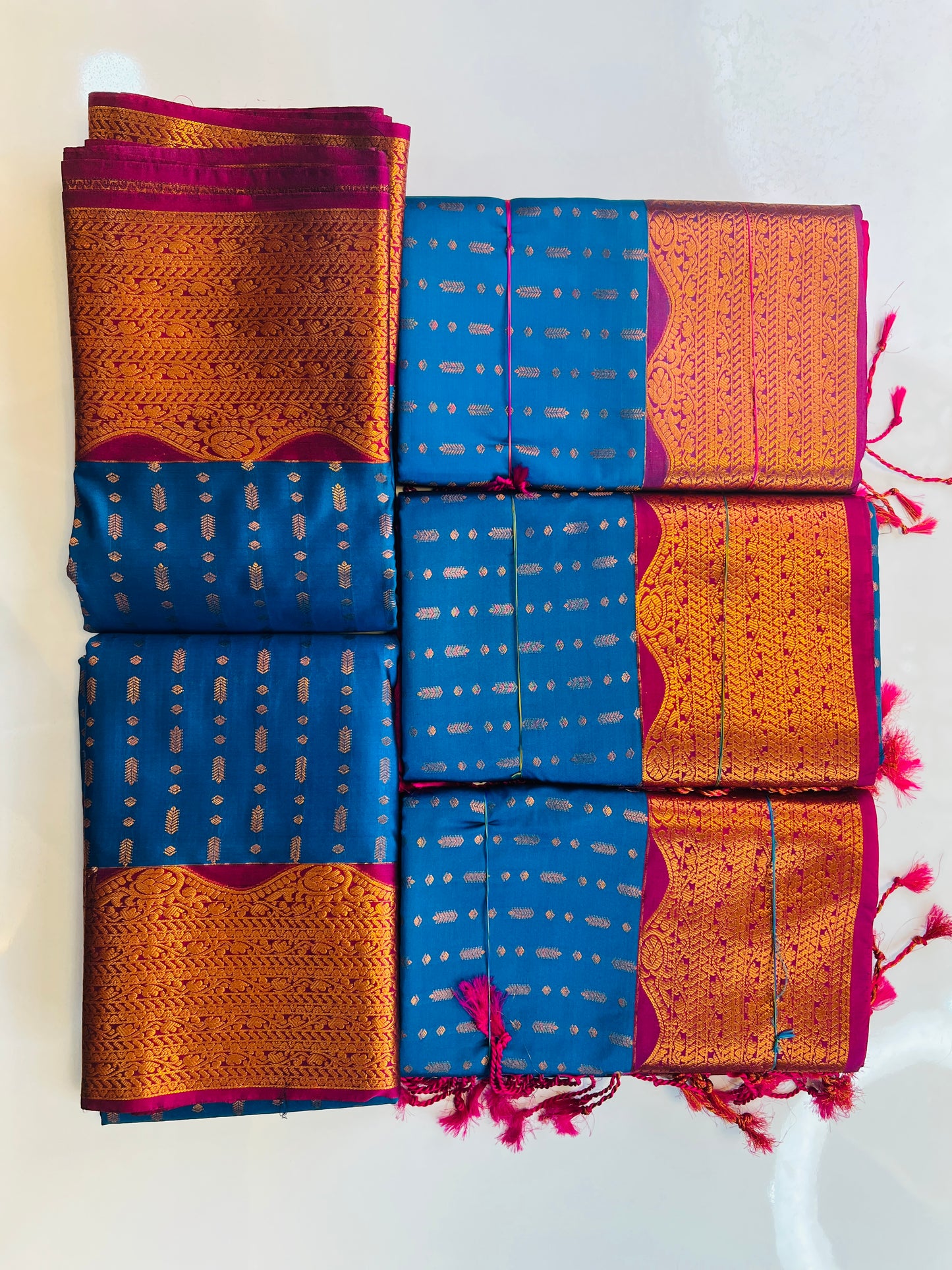 Beautiful Blue Color Saree