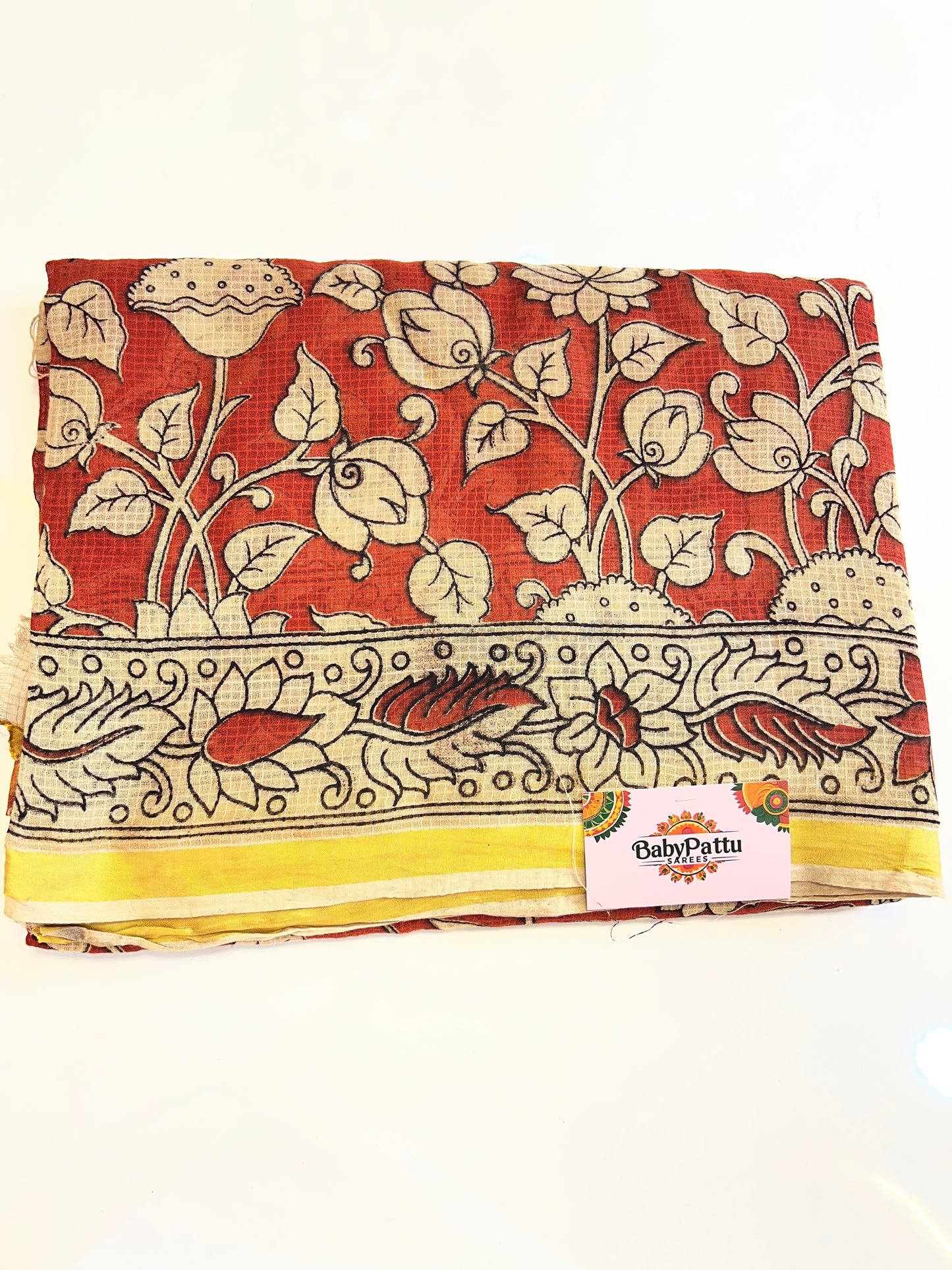 Kota Kalamkari Saree