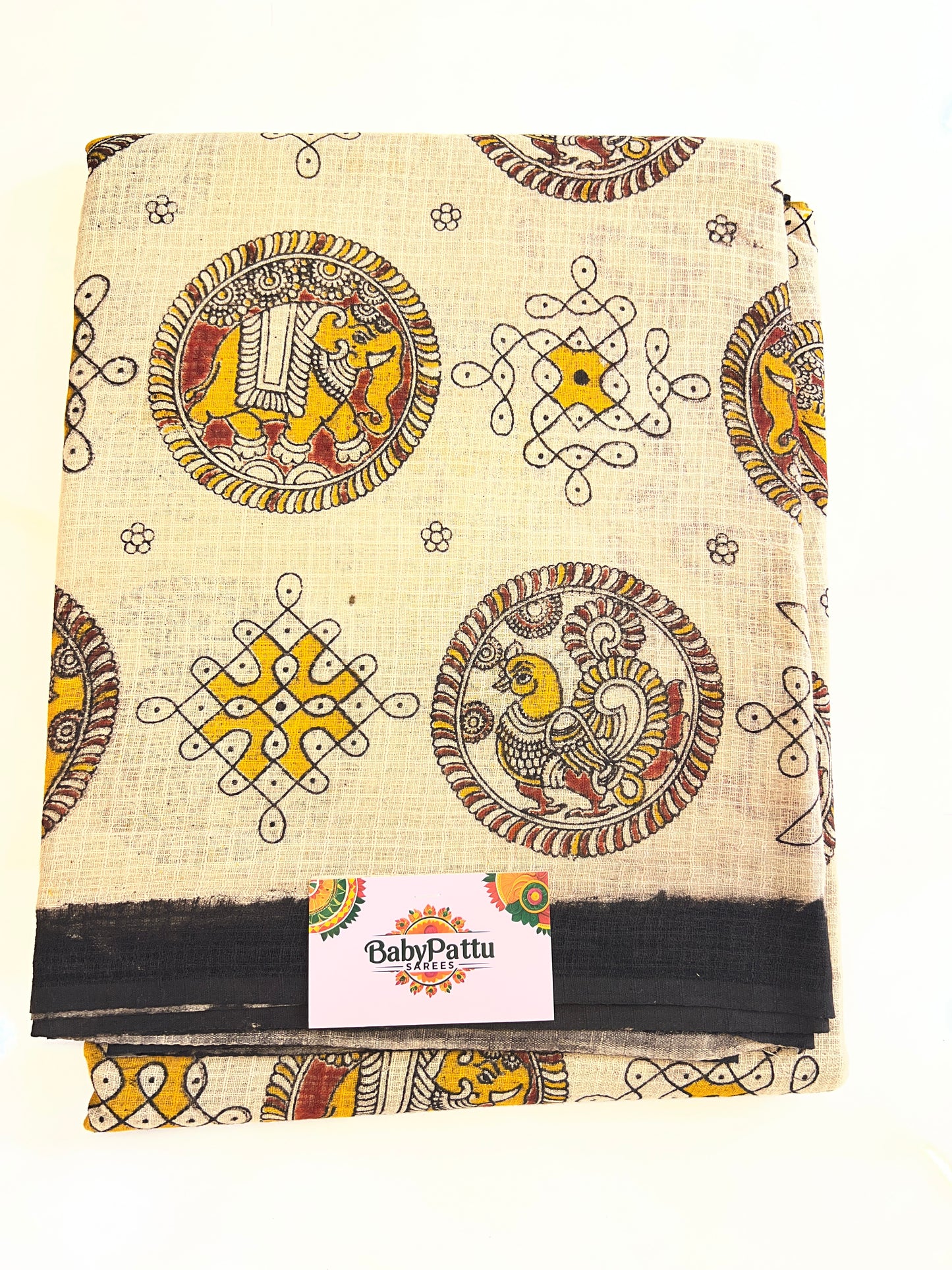 Kota Kalamkari Saree