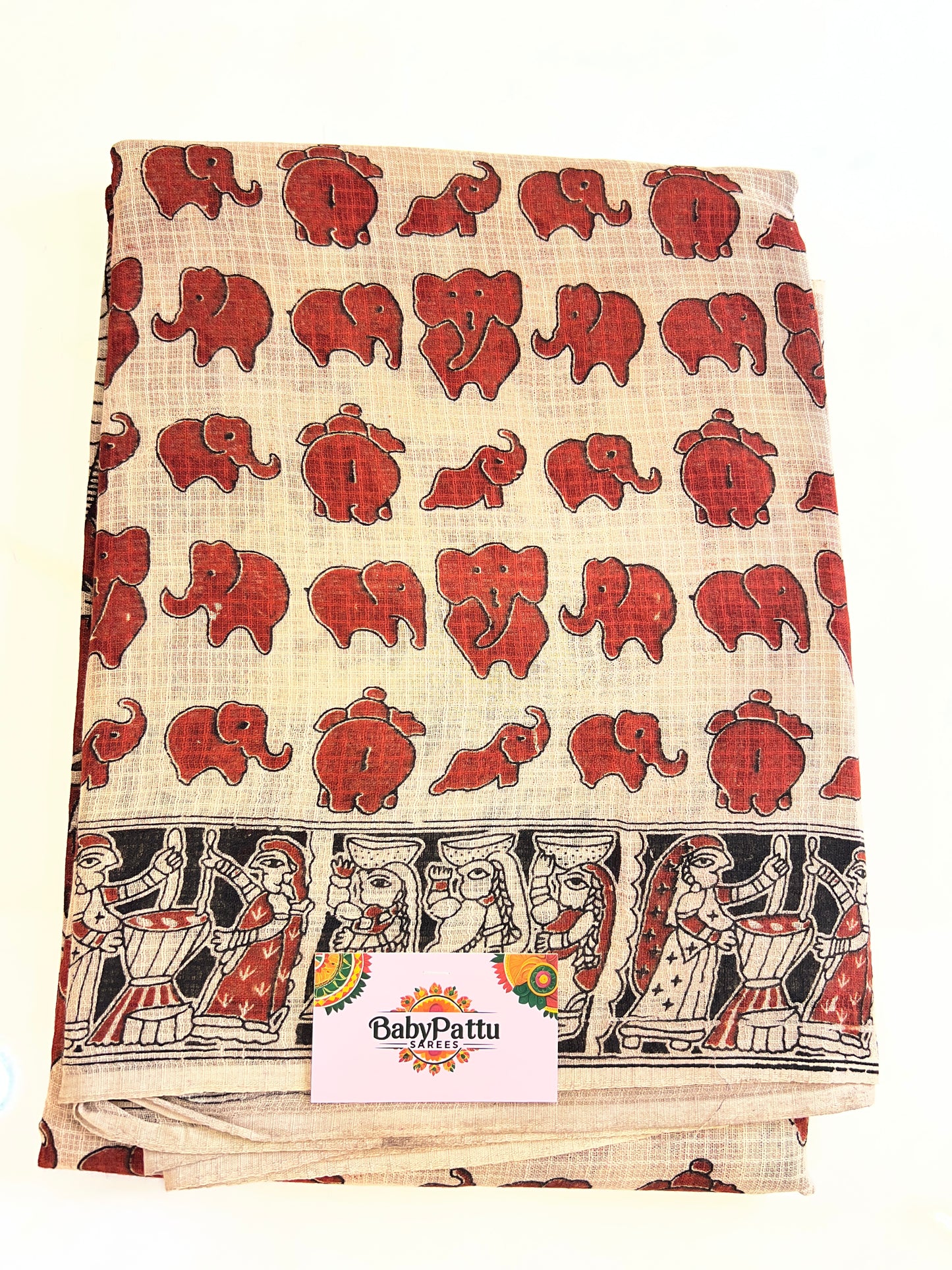 Kota Kalamkari Saree