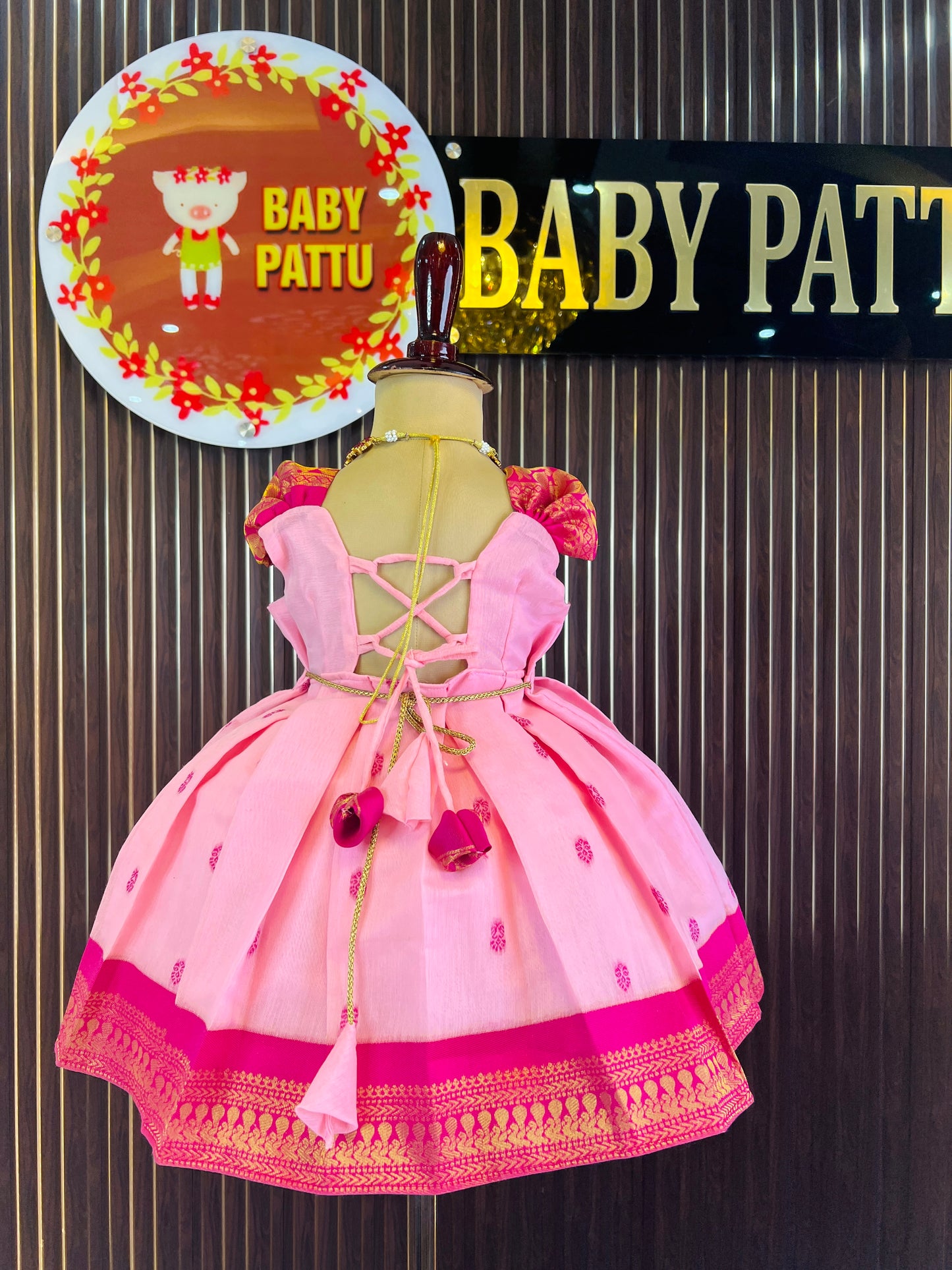 Kalyani Cotton Pink Frock
