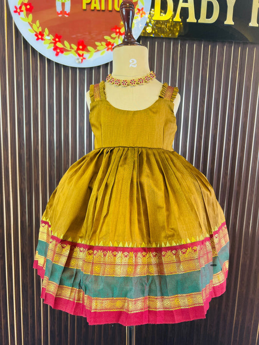 Mustard Yellow Frock