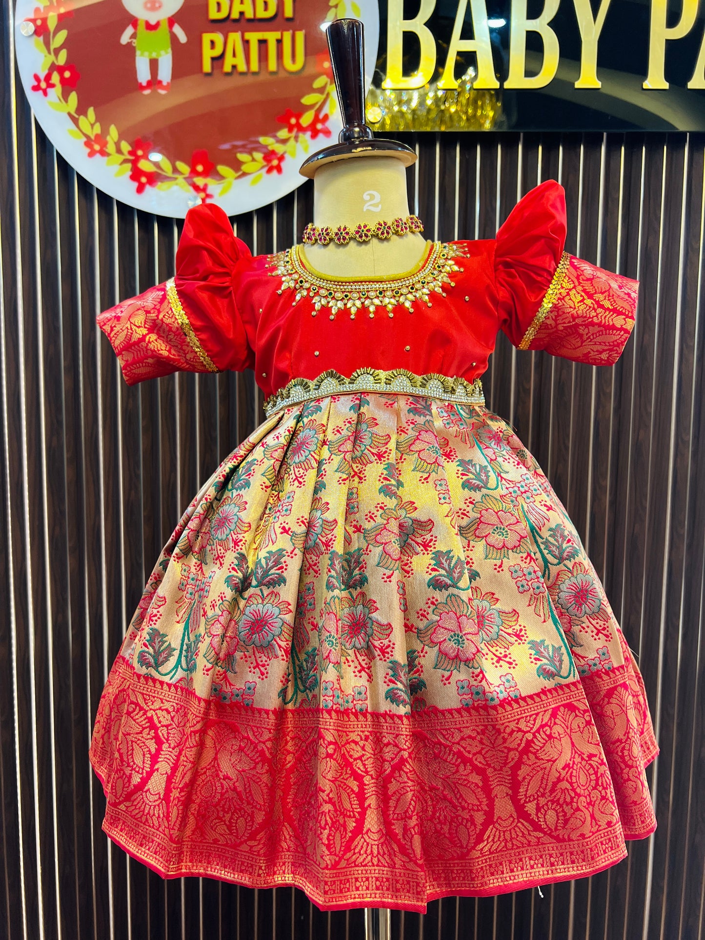 Red Frock | Dasara & Diwali | Collection 2025