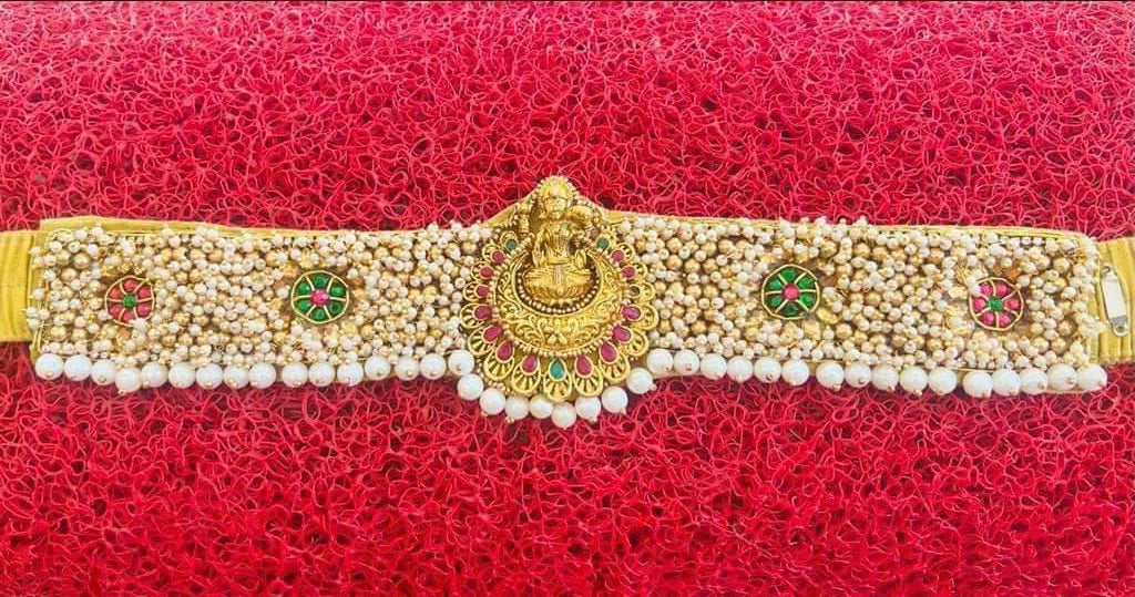 White Lakshmi Hip Belt