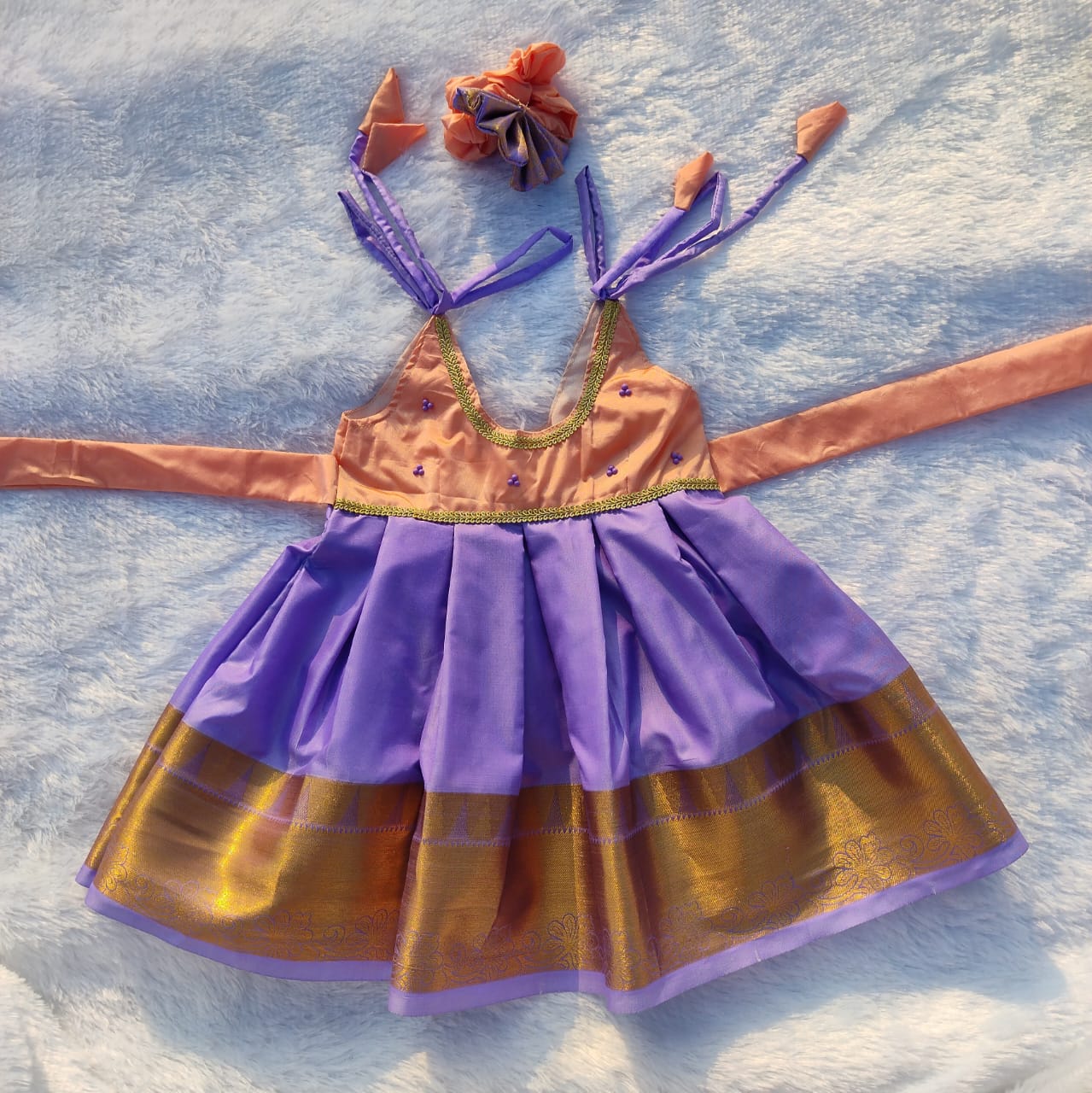 Peach Frock