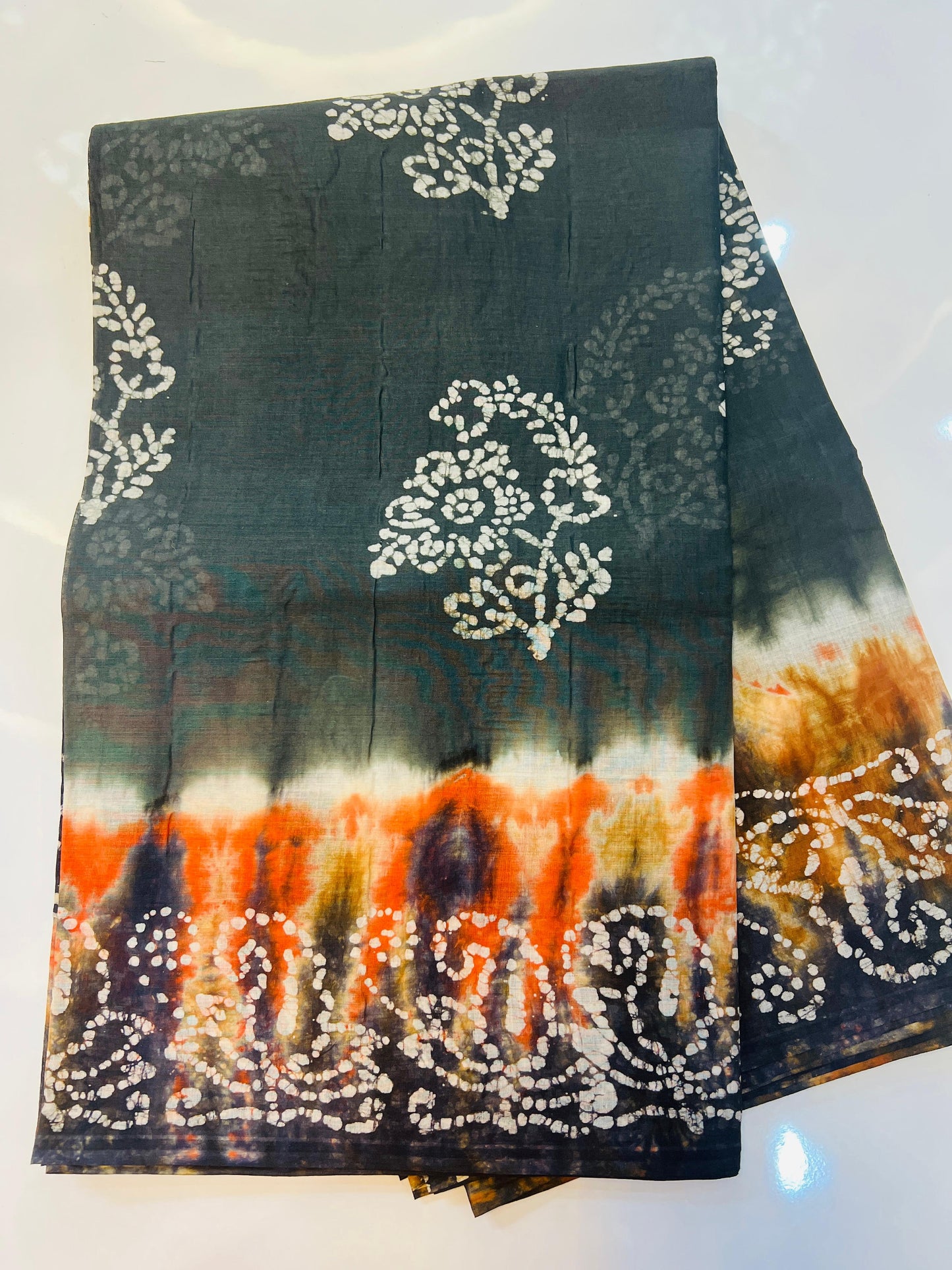 Ash Color Venkatgiri Pure Cotton Saree