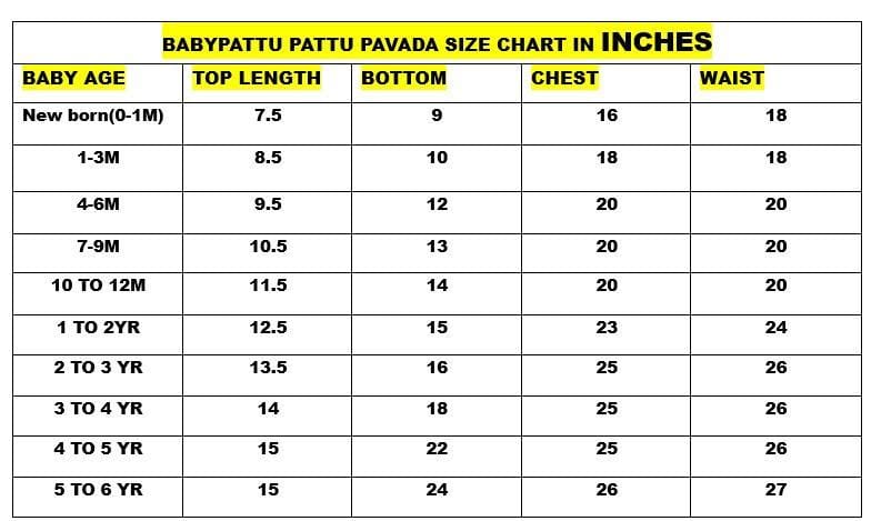 Green Top & Red Bottom Pattu Pavada