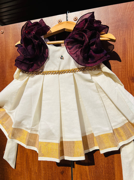 Wine Kerala Frock