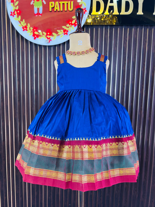 Royal Blue Frock