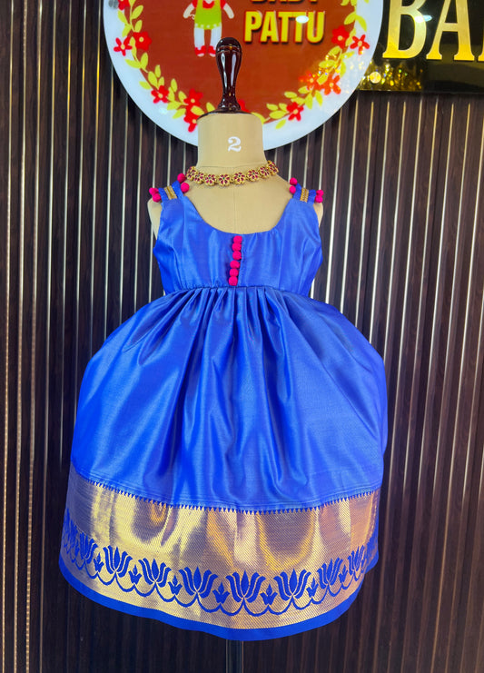 Beautiful Blue Frock