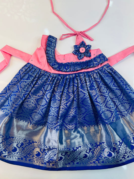 Blue & Pink Frock
