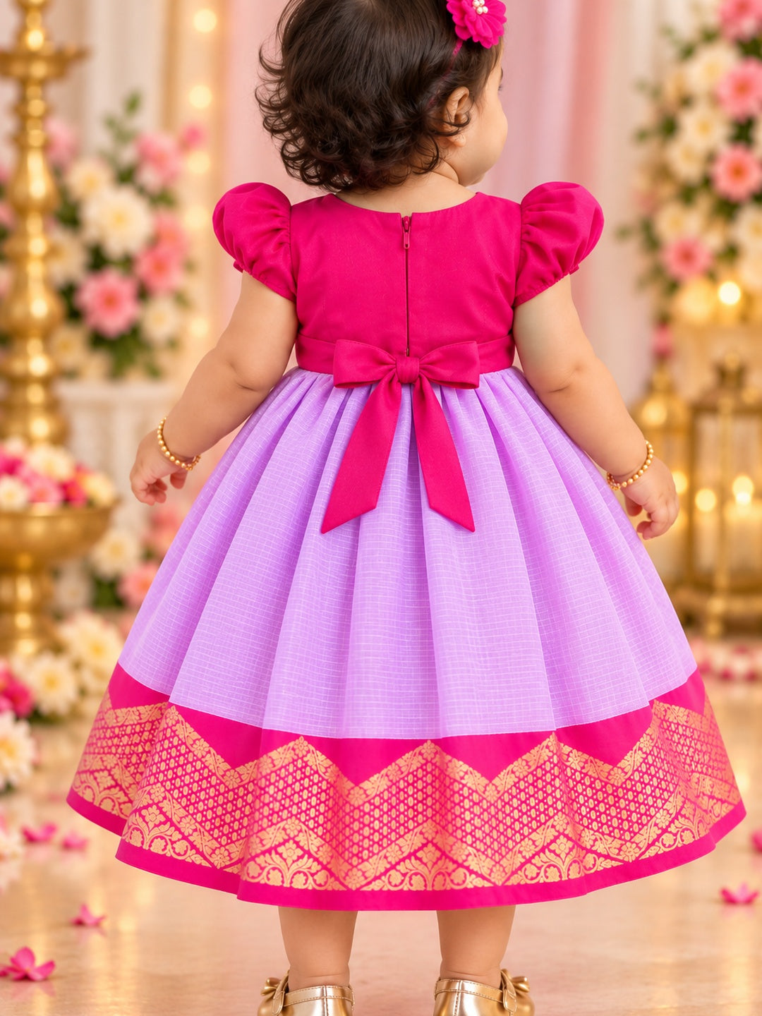 Pink & Lavender Frock