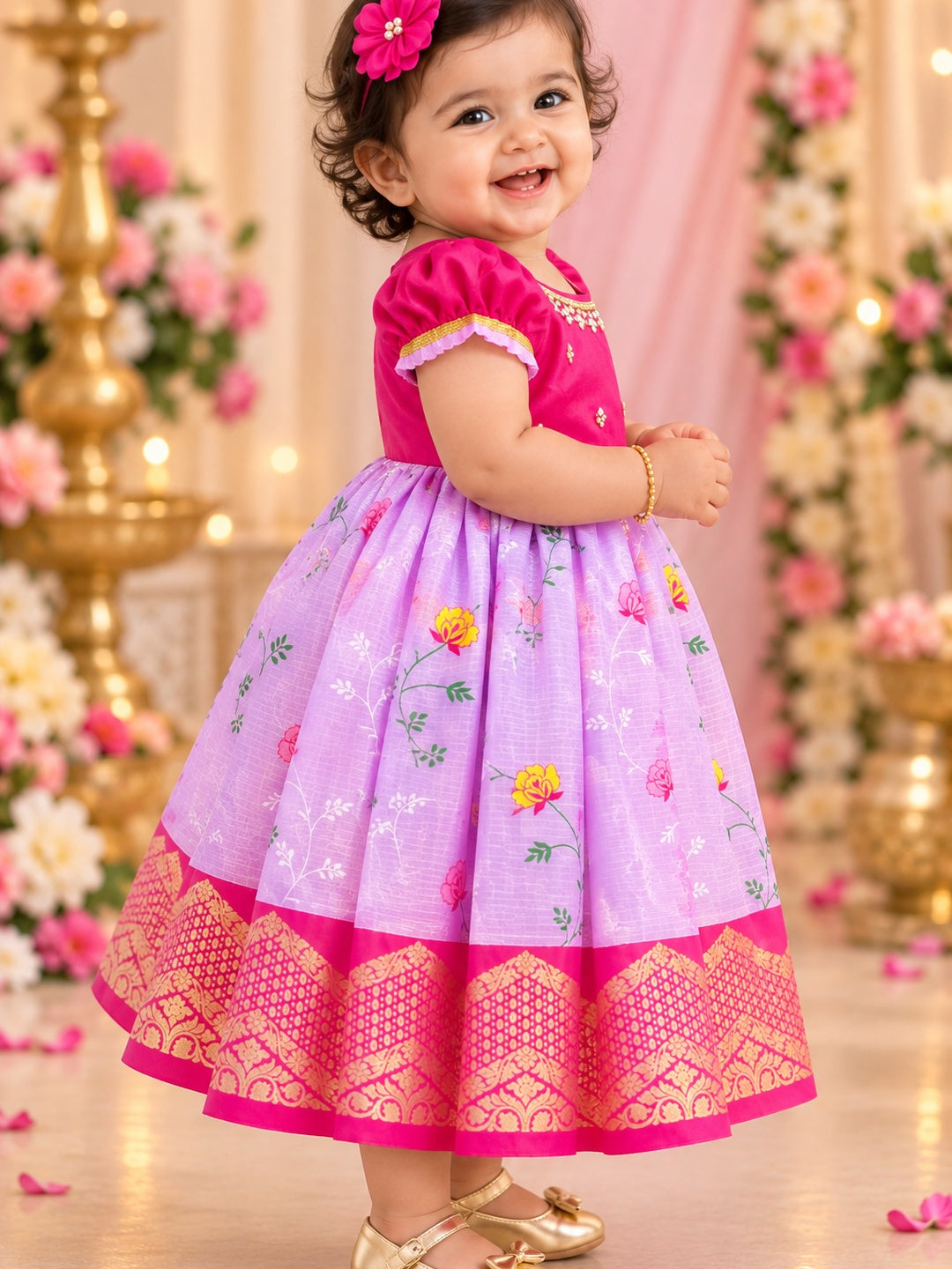 Pink & Lavender Frock