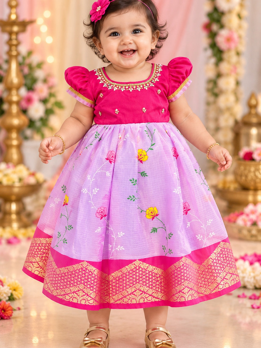 Pink & Lavender Frock