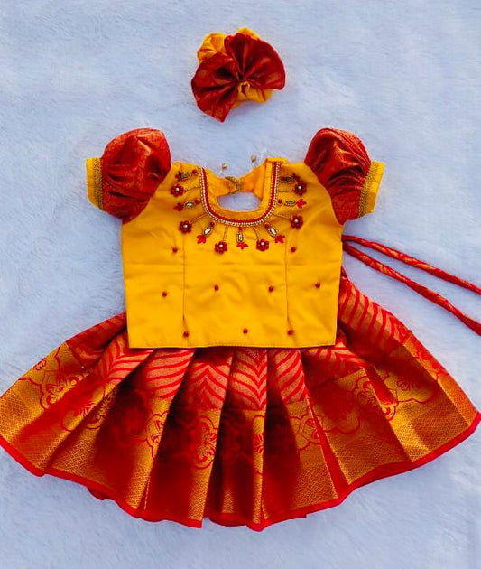 Pavada Rop Thread Pattu Pavadas – Page 4 – babypattustudio