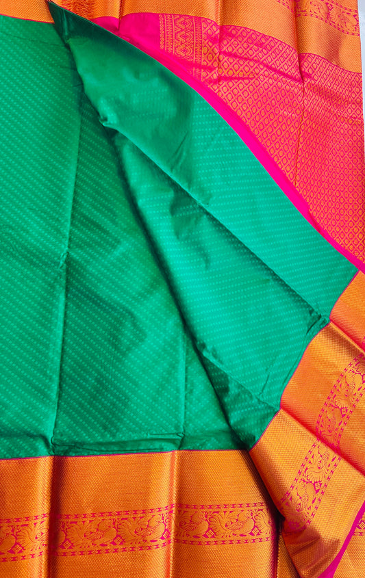 Green Color saree
