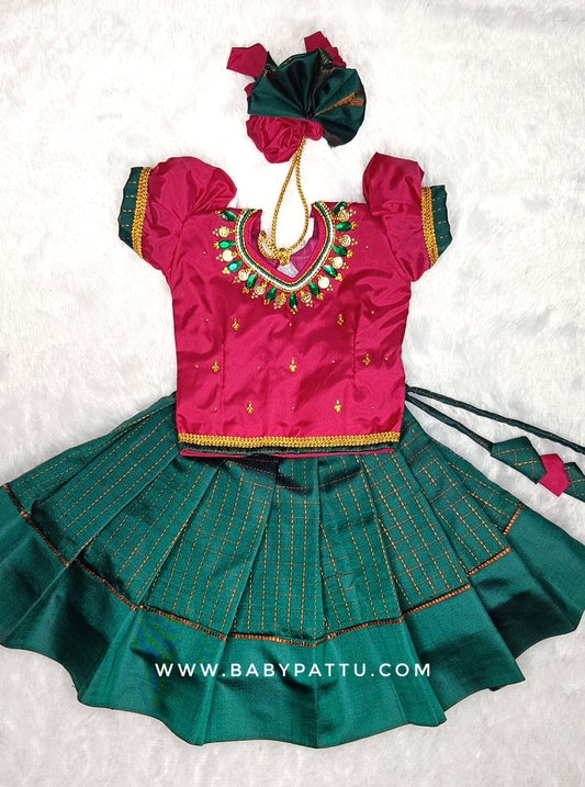 Pavada Rop Thread Pattu Pavadas – Page 5 – babypattustudio