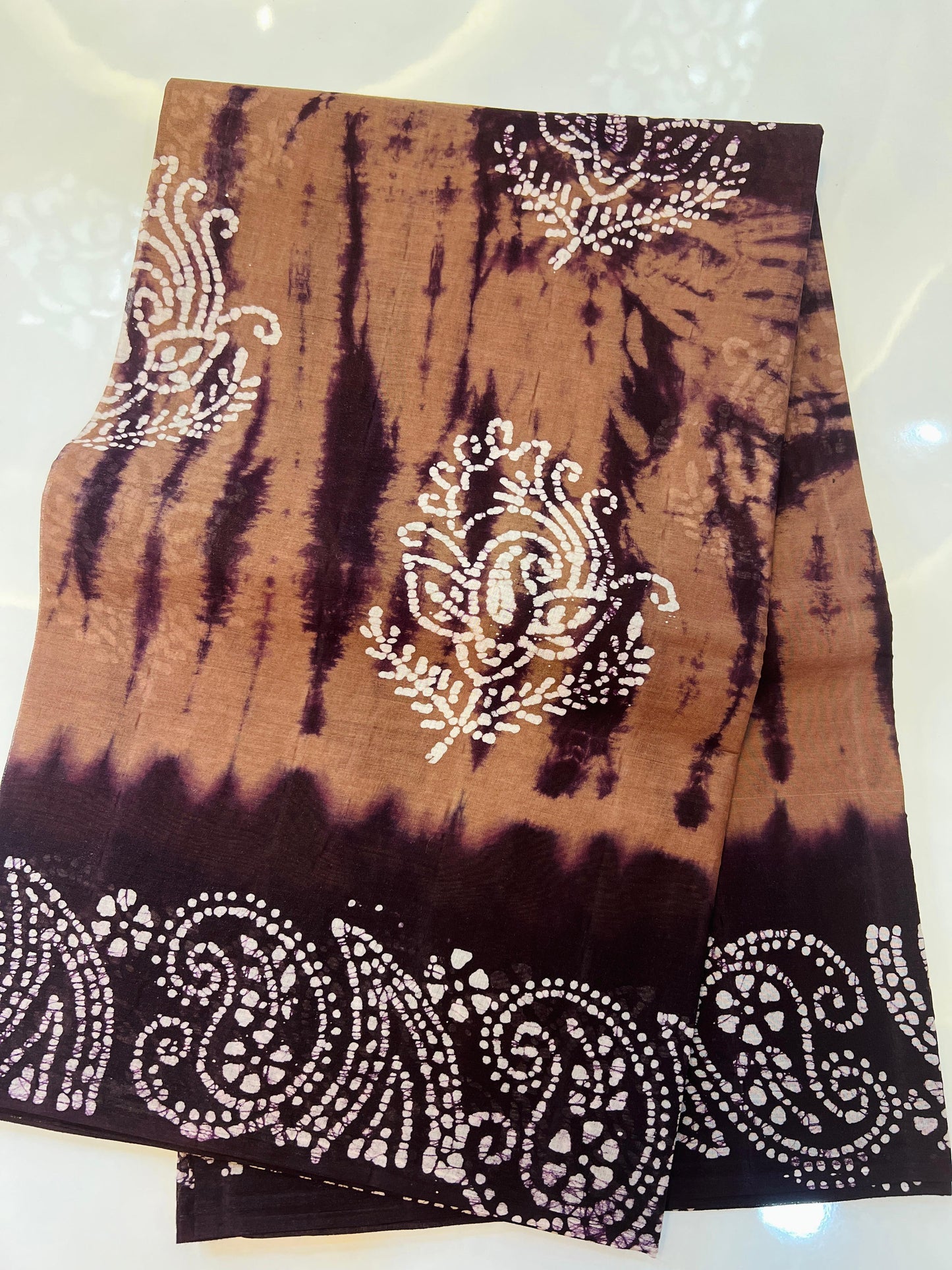 Snuff Color Venkatgiri Pure Cotton Saree