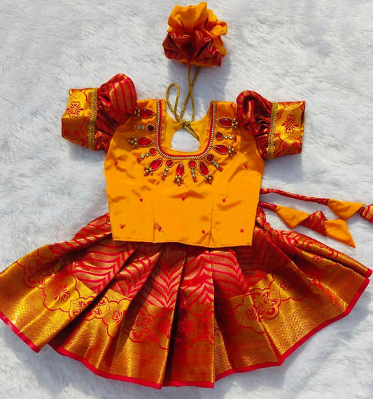 Pavada Rop Pattu Pavadas – Page 2 – babypattustudio